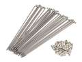 WWS 17" spoke set incl. nipple (2.6 x 189 mm) Inox WWS 17" spoke set incl. nipple (2.6 x 189 mm) Inox
