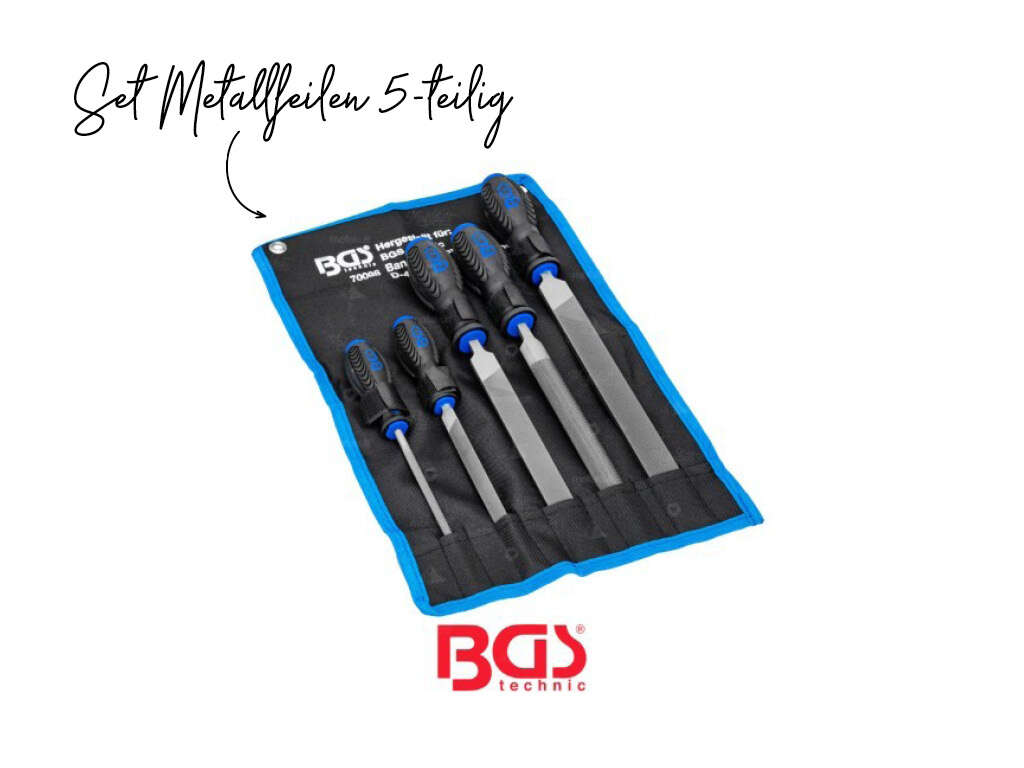 BGS-Set-Metallfeilen-5-teilig BGS-Set-Metallfeilen-5-teilig