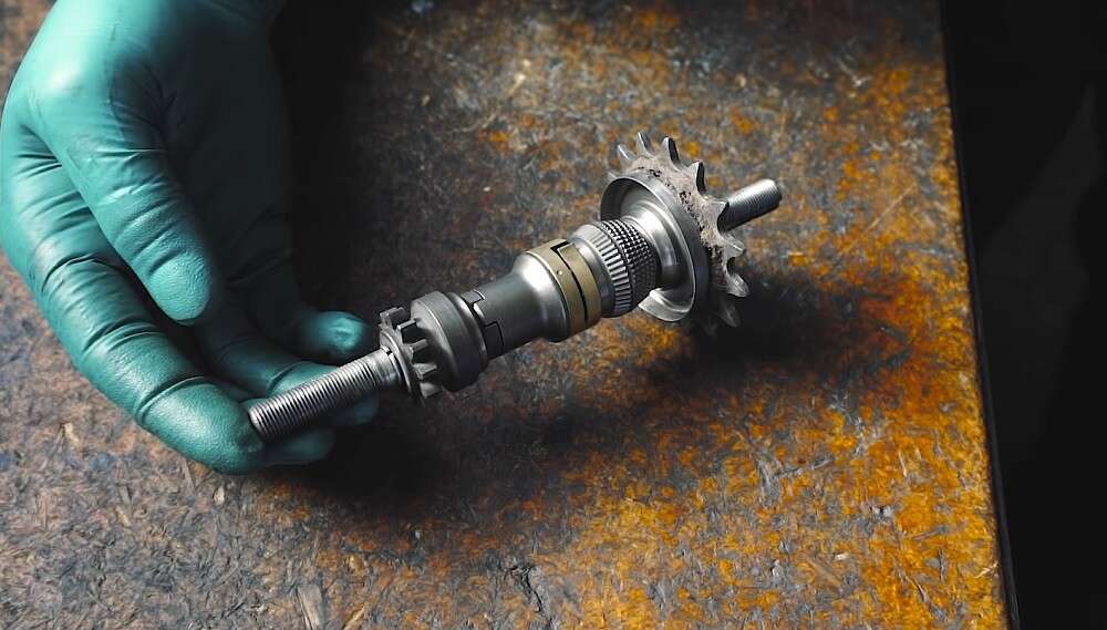 Mofa Rücktrittbremse reparieren Mofa Rücktrittbremse reparieren