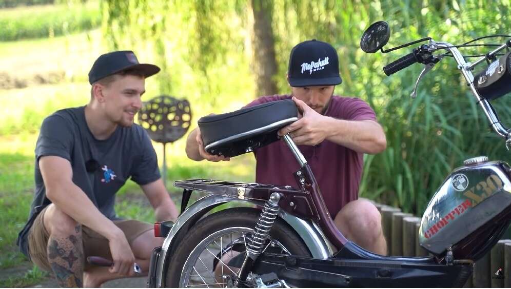 Stilvolle Mofasattel Stilvolle Mofasattel