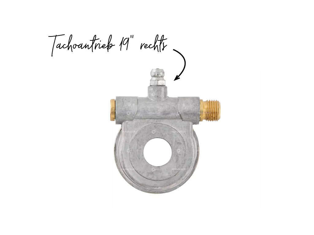 Tachoantrieb 19 Zoll rechts Tachoantrieb 19 Zoll rechts