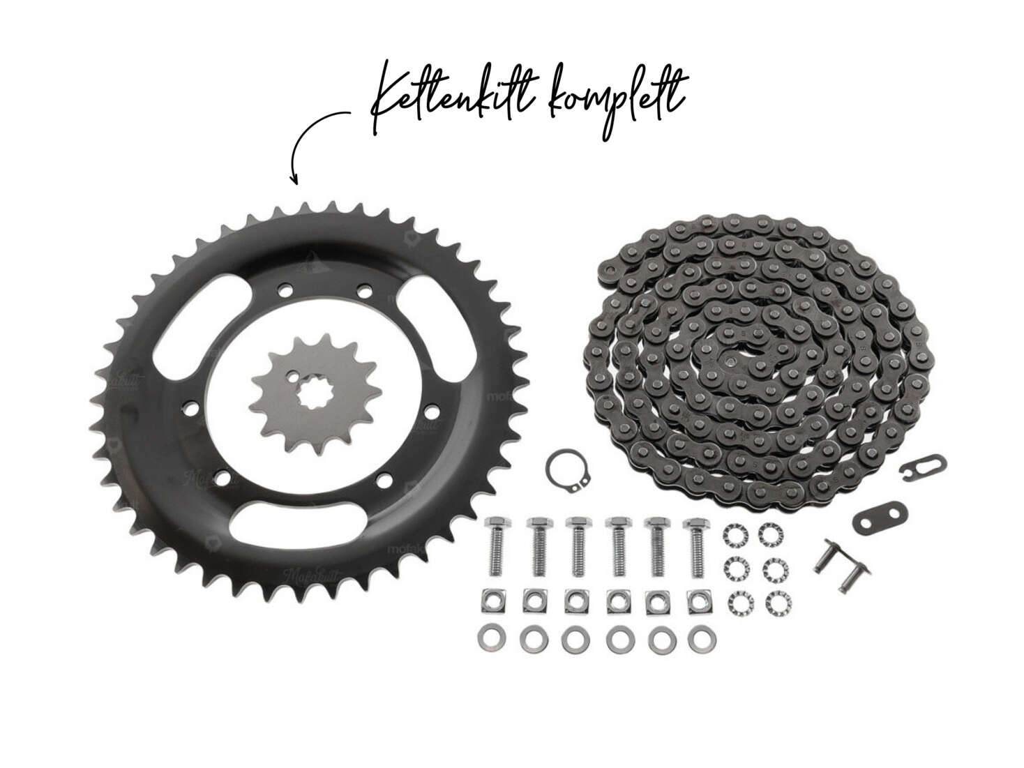 Kettenkit Puch Maxi komplett Kettenkit Puch Maxi komplett