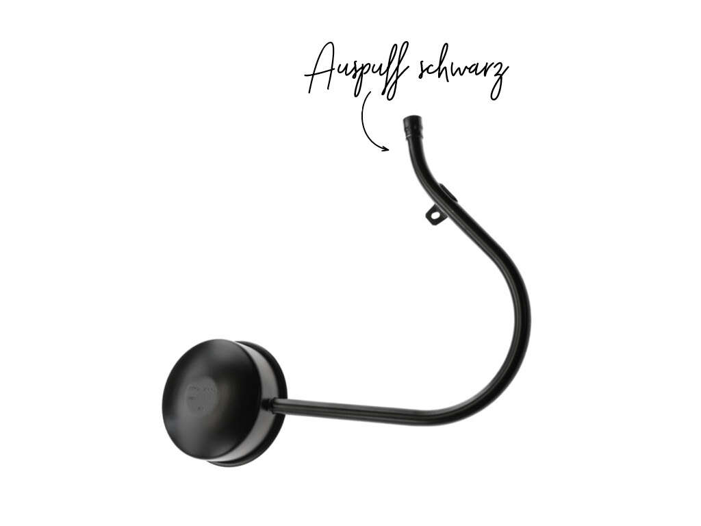 Auspuff Solex 3800 schwarz Auspuff Solex 3800 schwarz