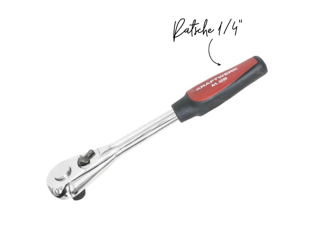 Kraftwerk Ratsche 1/4" Kraftwerk Ratsche 1/4"