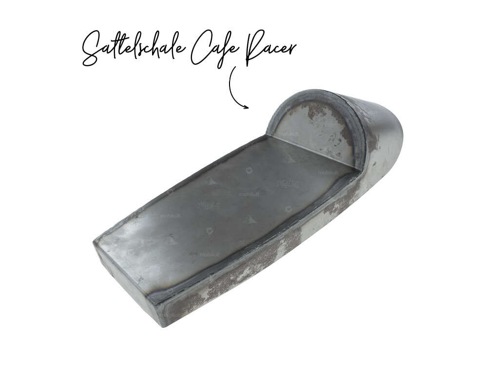 Sattelschale Cafe Racer rund universal Sattelschale Cafe Racer rund universal