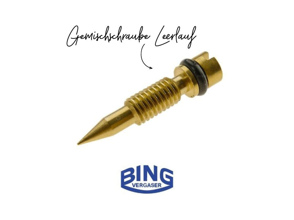 Gemischschraube Leerlauf Bing 17 & 18 Gemischschraube Leerlauf Bing 17 & 18