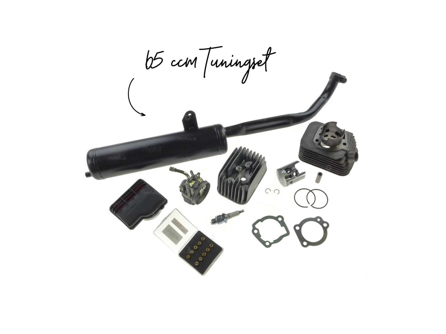 65 ccm Tuningset (Version 2.0) | Piaggio Ciao 65 ccm Tuningset (Version 2.0) | Piaggio Ciao