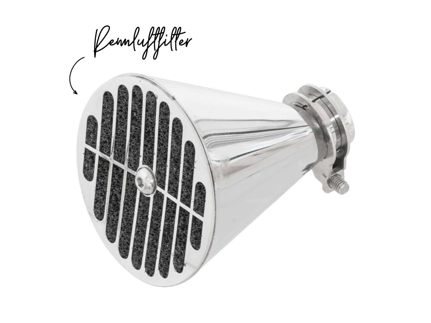 Rennluftfilter Blech Bing Inox *handmade* Rennluftfilter Blech Bing Inox *handmade*