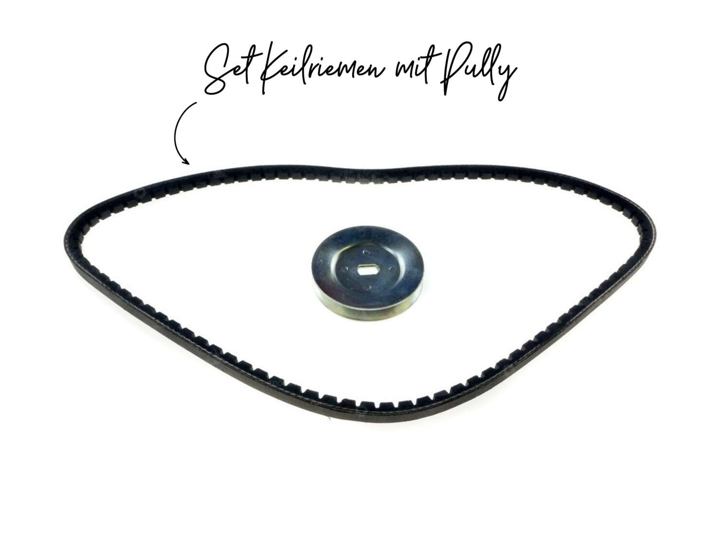 Set Pully 70 mm Keilriemen 940 mm | Piaggio Ciao Set Pully 70 mm Keilriemen 940 mm | Piaggio Ciao
