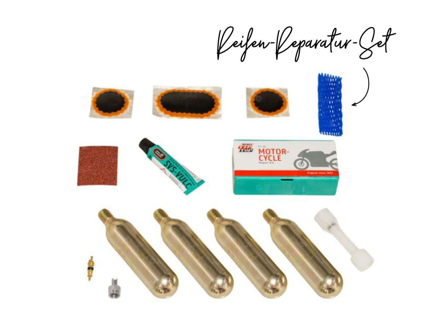 Set Pannenhilfe Schlauch Tip Top (1A-Qualität) Set Pannenhilfe Schlauch Tip Top (1A-Qualität)