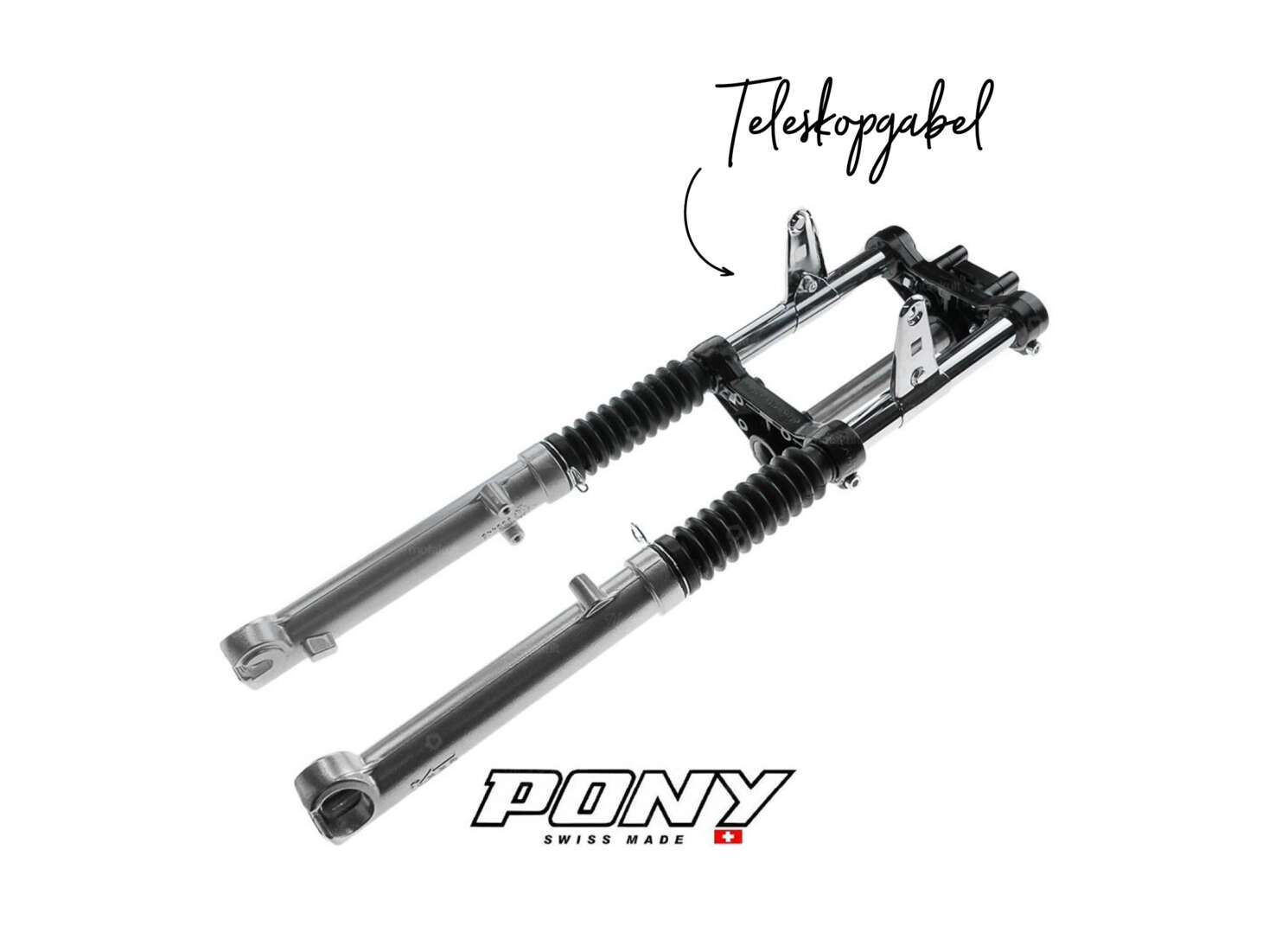 EBR Teleskopgabel Pony GTX Breitwand & Beta 521 silber (P4510) EBR Teleskopgabel Pony GTX Breitwand & Beta 521 silber (P4510)