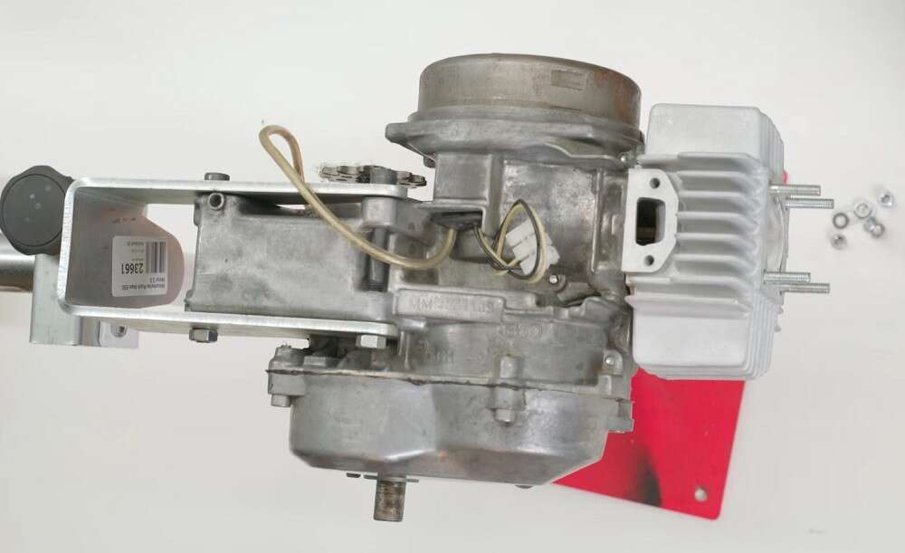 Motor-mit-Zylinder Motor-mit-Zylinder