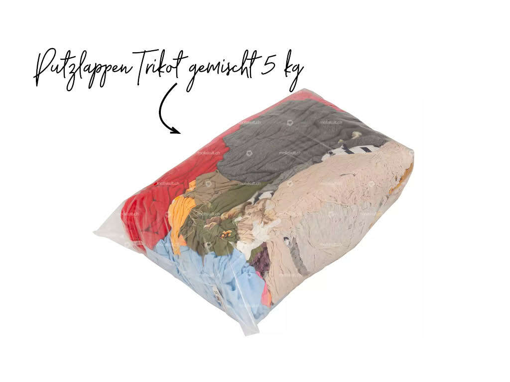 Putzlappen Trikot gemischt 5 kg Putzlappen Trikot gemischt 5 kg