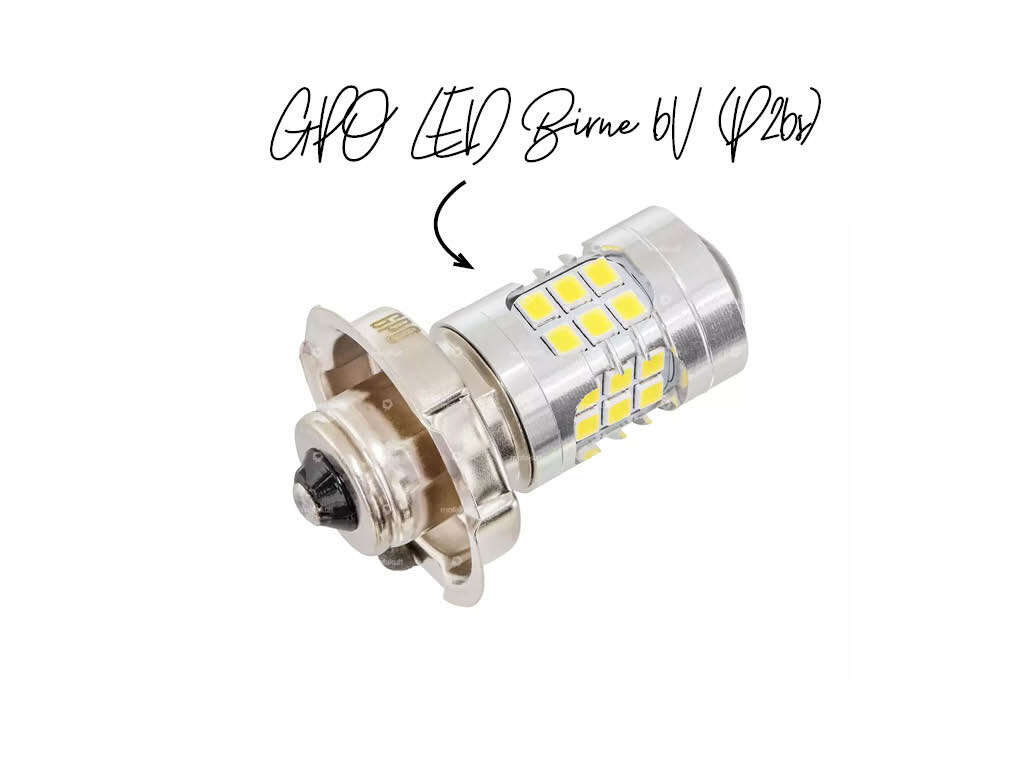 GPO LED Birne 6V (P26s) GPO LED Birne 6V (P26s)