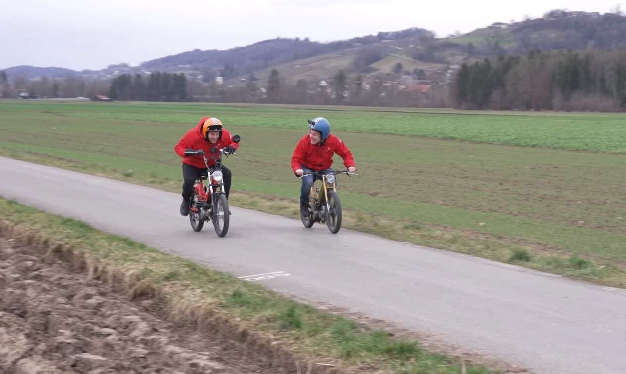 Mofa-Entdrosseln Mofa-Entdrosseln