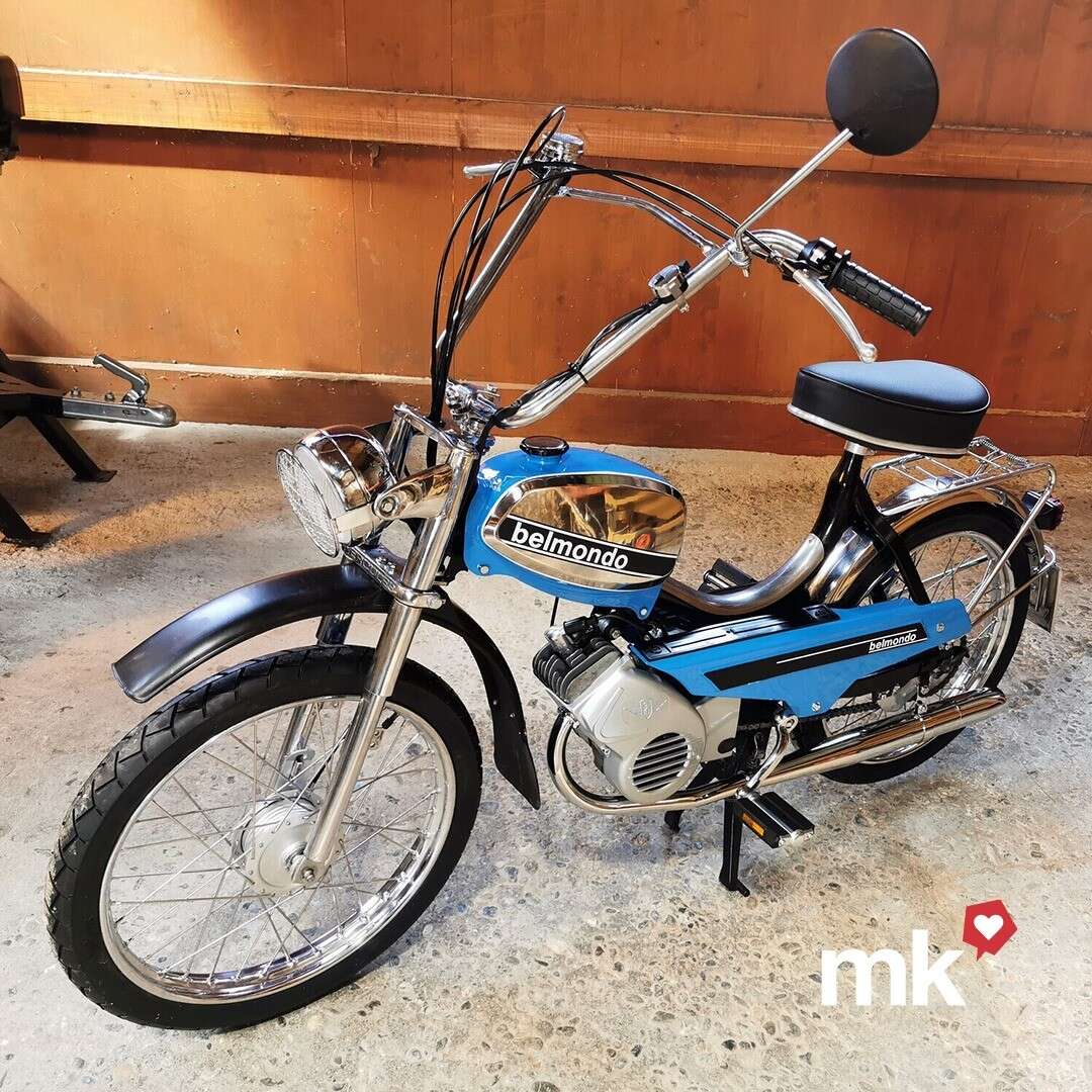 Zündapp Belmondo von Andi - ein warmes trockenes Plätzchen für den Winter ist natürlich ideal Zündapp Belmondo von Andi - ein warmes trockenes Plätzchen für den Winter ist natürlich ideal