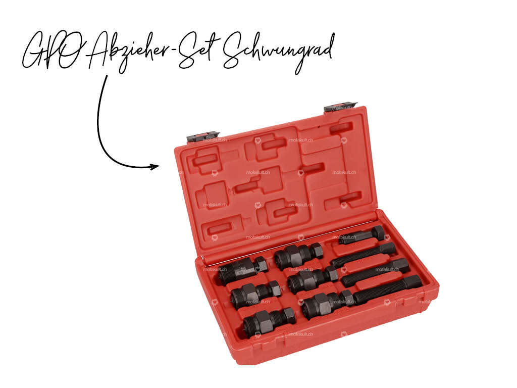 GPO Abzieher-Set Schwungrad (12 Ausf.) GPO Abzieher-Set Schwungrad (12 Ausf.)