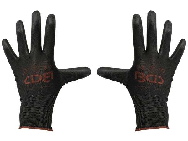 BGS Mechaniker Handschuhe (M - XL) schwarz BGS Mechaniker Handschuhe (M - XL) schwarz