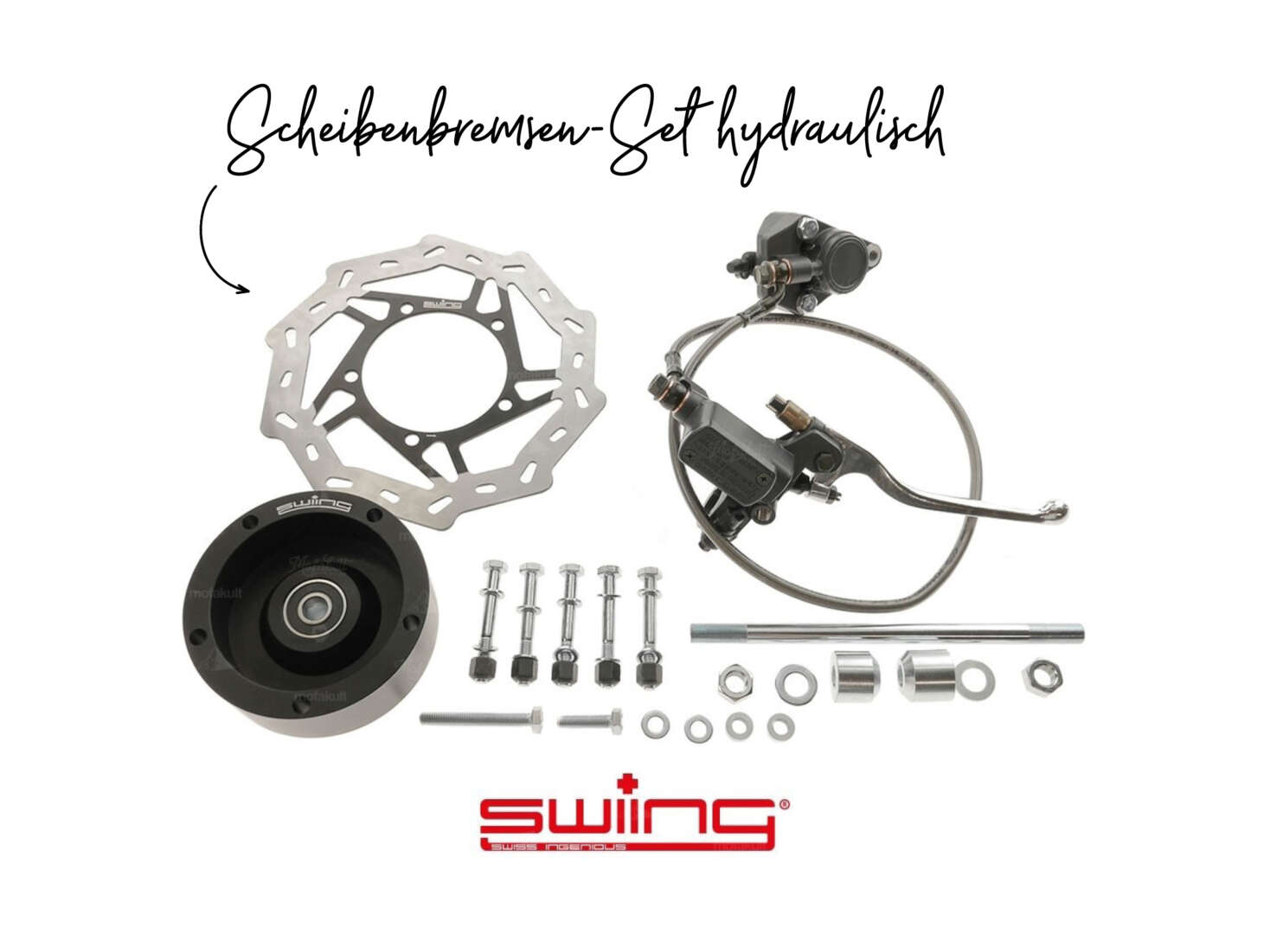 swiing Scheibenbremse Set Puch Gussfelge EBR hydraulisch swiing Scheibenbremse Set Puch Gussfelge EBR hydraulisch