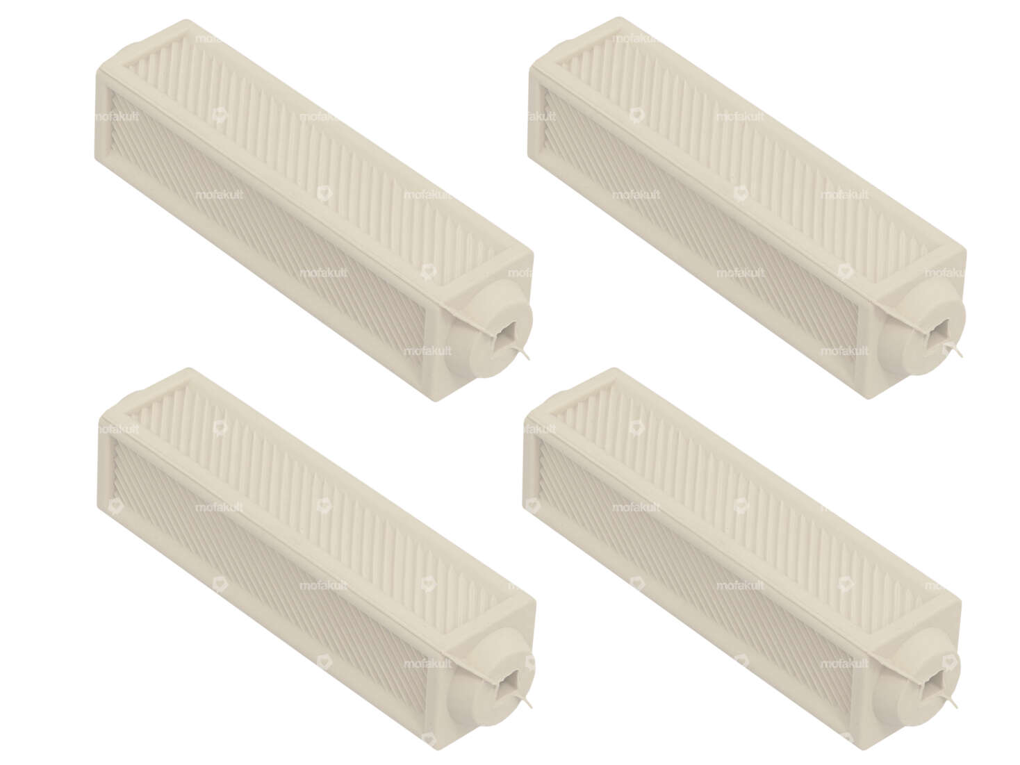 Pedal set "LYOTARD" beige | Solex / Motobécane Carousel Image 1