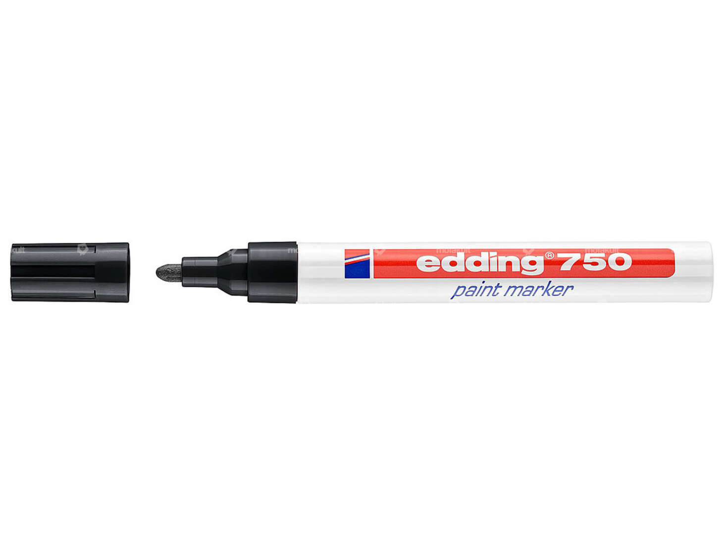 edding 750 Lackmarker 2 - 4 mm schwarz Carousel Image 1