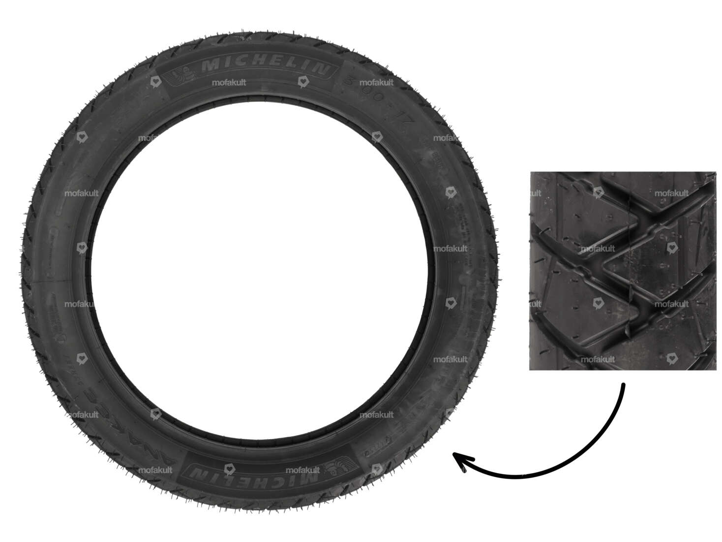 Pneumatici Michelin 3.00 x 17" ANAKEE Allround Carousel Image 1