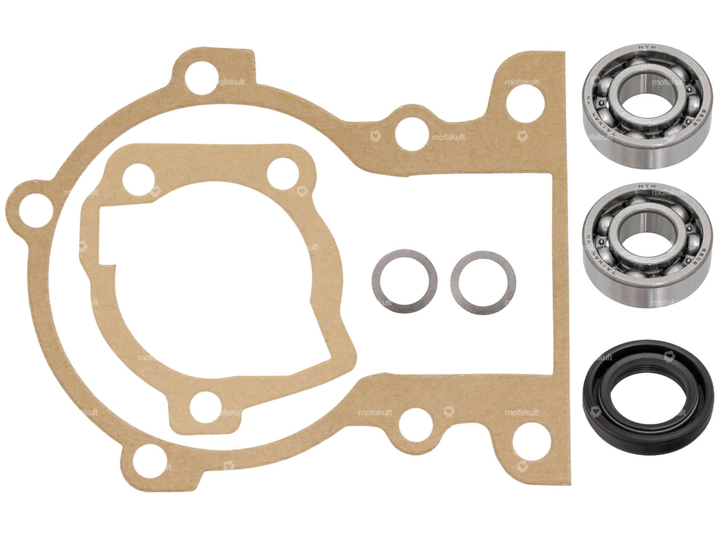 Kit di revisione motore swiing® revival con selezione cuscinetti | Piaggio Ciao, SI, Bravo, Boxer Carousel Image 1