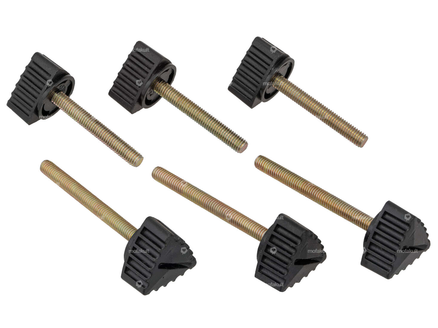 Set di viti di protezione laterale swiing® revival nero | Puch Maxi S Carousel Image 1