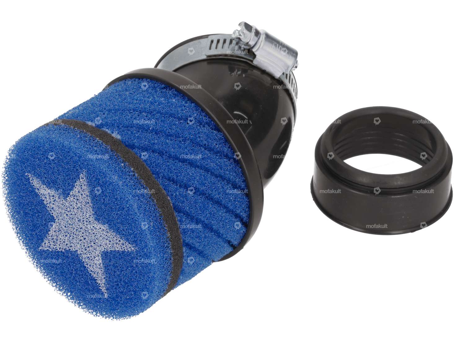 Filtro aria Stage6 45° in schiuma Ø 48 mm (Keihin) Carousel Image 2