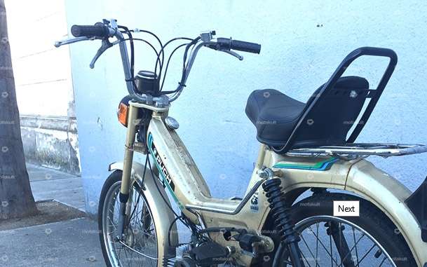 Sella Chopper "PUCH" scritta nera Carousel Image 5