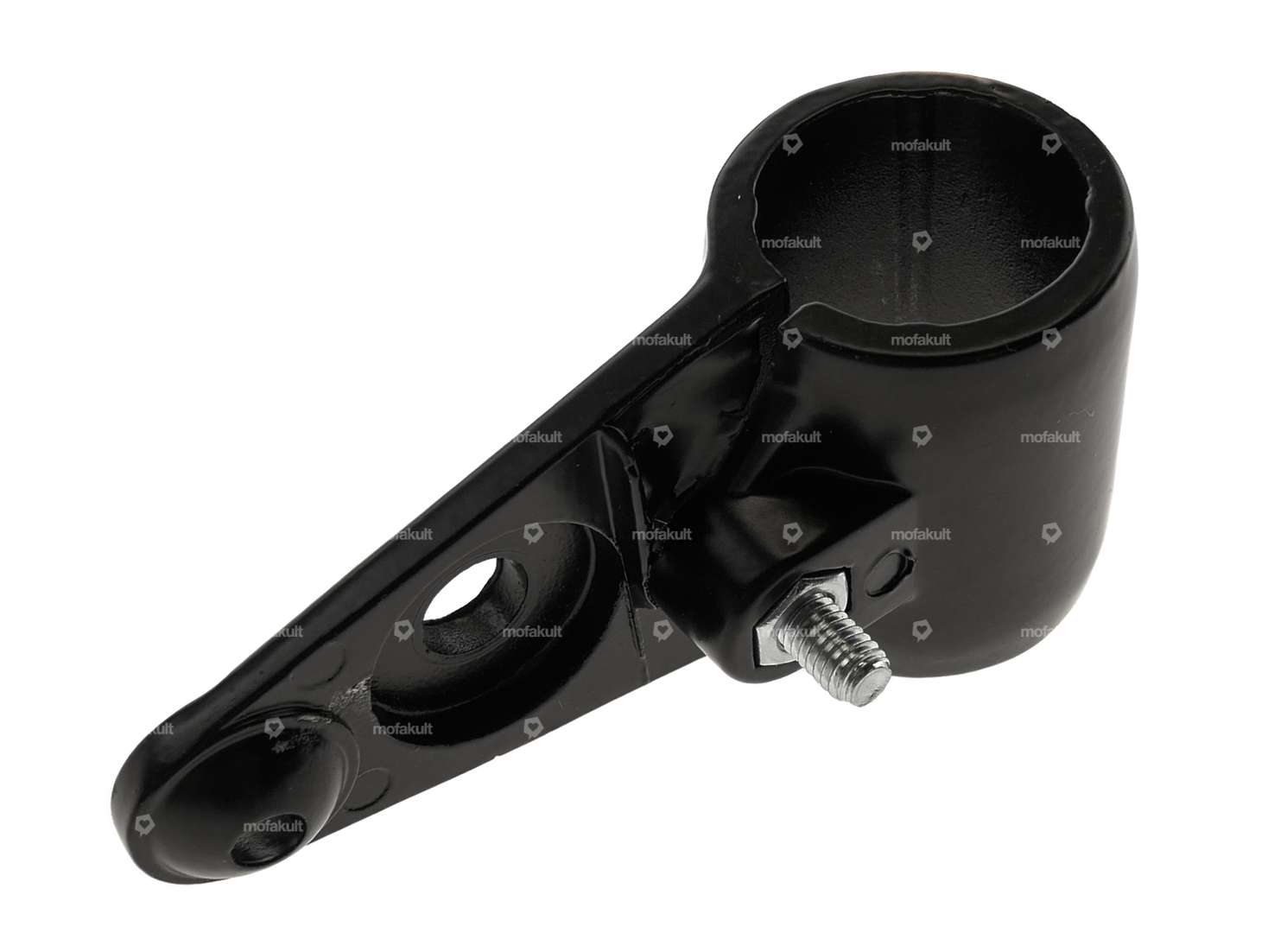 Portalampada in alluminio Ø 28 mm nero NOS | Forcella Alpa Carousel Image 4