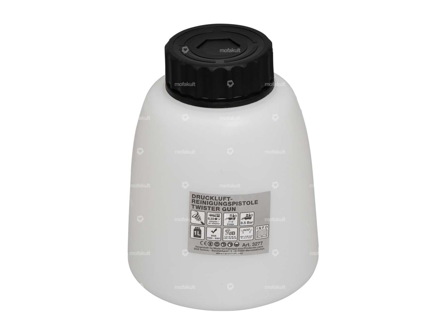 BGS Druckluft Reinigungspistole rotierende Düse Carousel Image 3