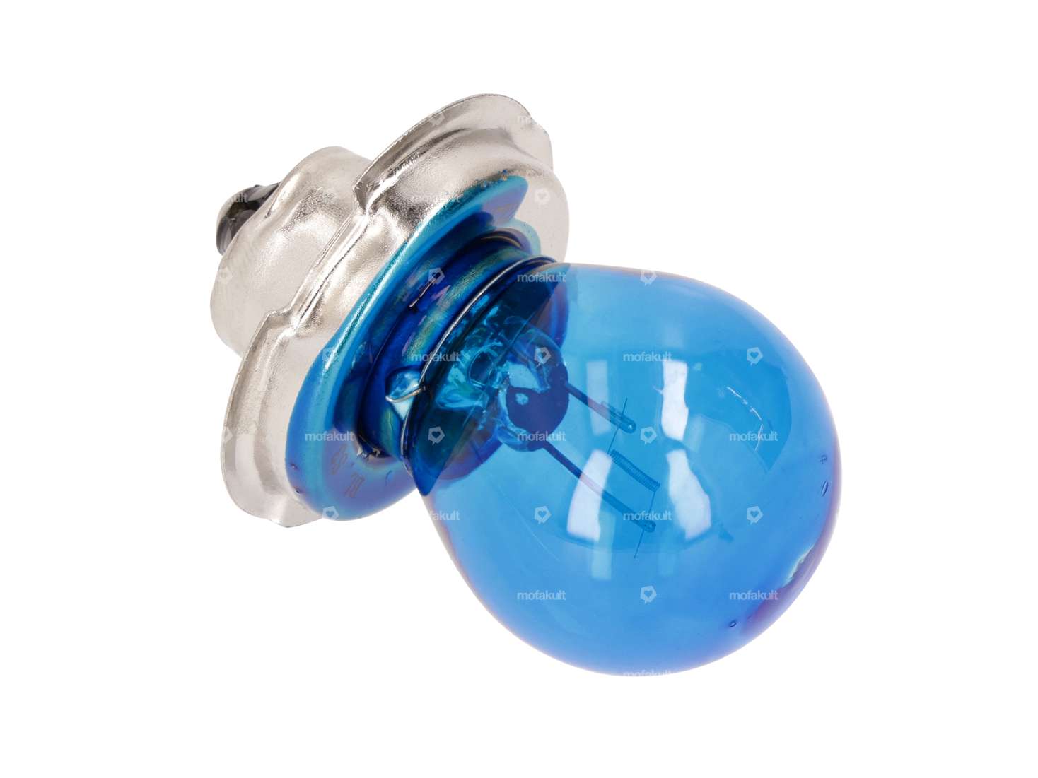 swiing® revival Birne 12V - 15W (P26s) blau 1-faden Carousel Image 2