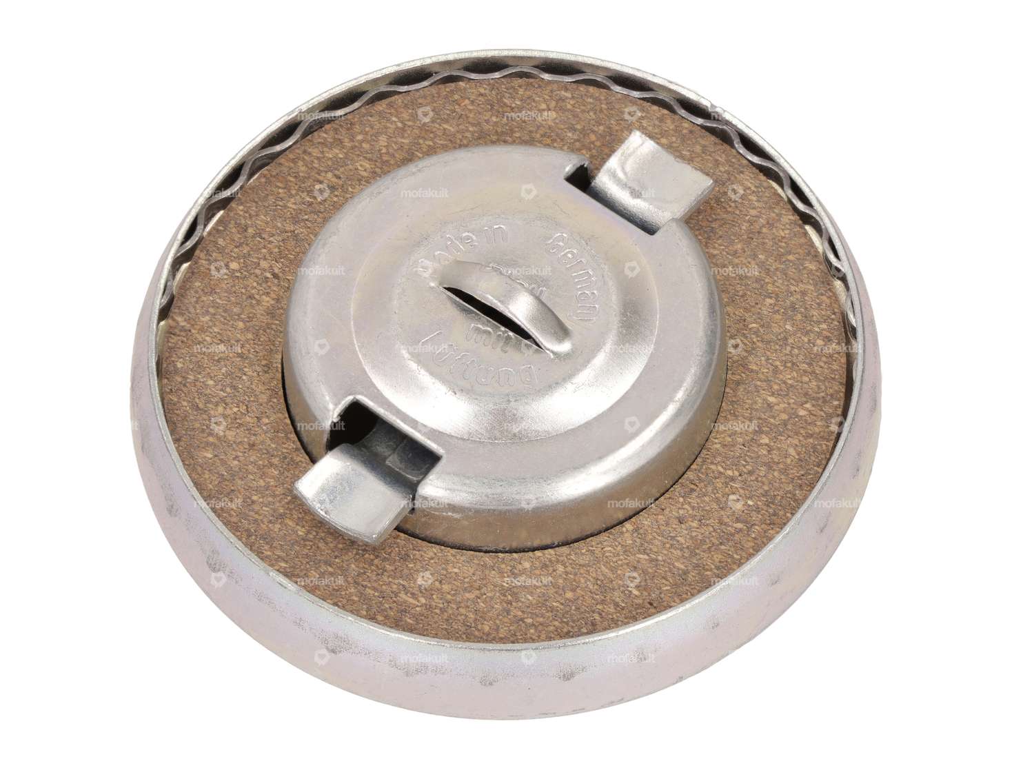 Tappo serbatoio 40 mm a baionetta in acciaio zincato blu Carousel Image 2