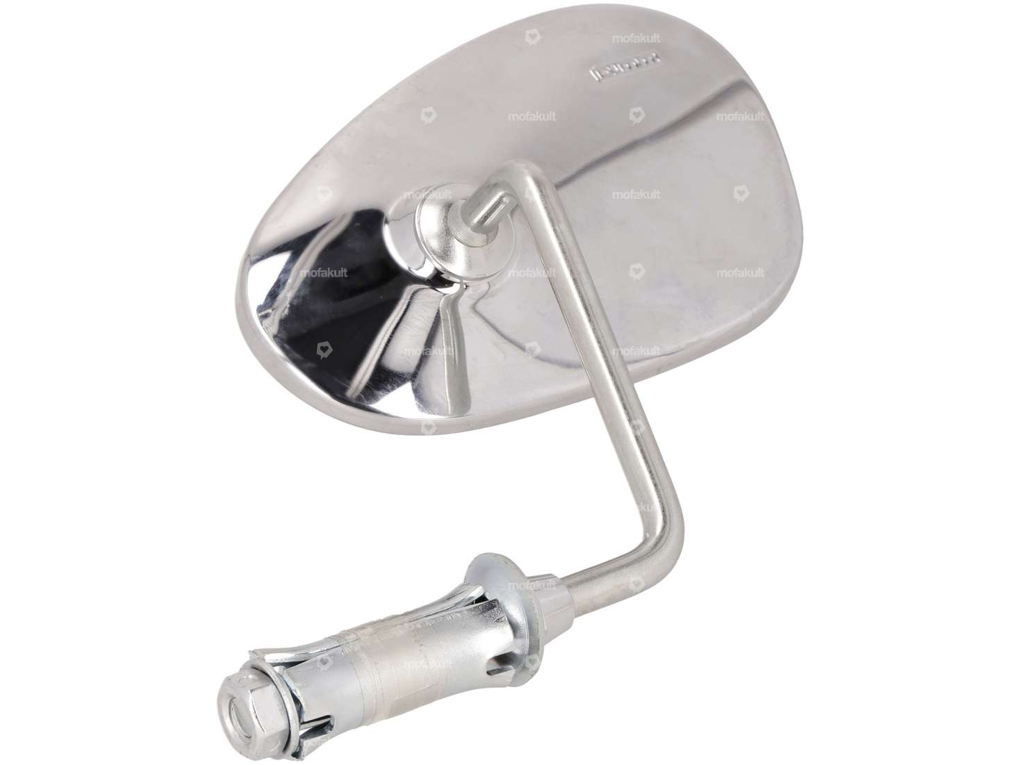 Bumm mirror oval left plug-in version chrome | Hercules Carousel Image 3