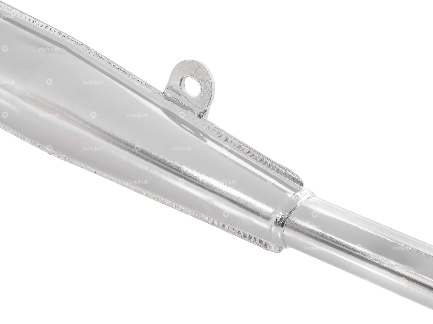 Scarico TECNO 28 mm uscita diritta cromo | Tomos Carousel Image 2