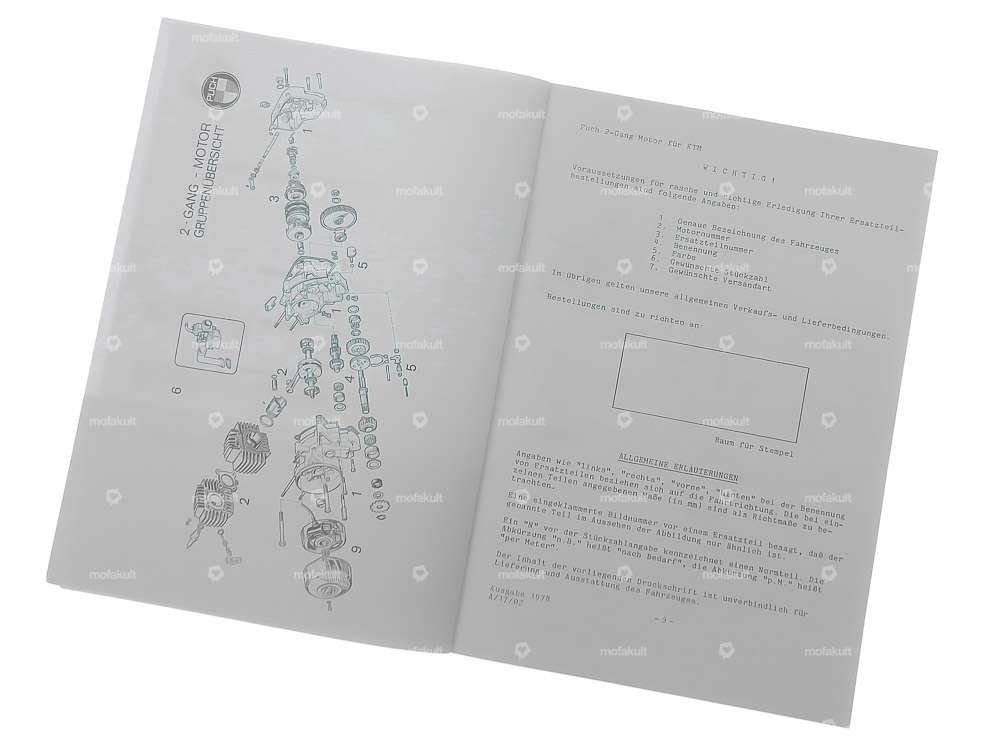 Catalogo ricambi | Motore Puch 2 velocità Z50 (KTM) Carousel Image 3