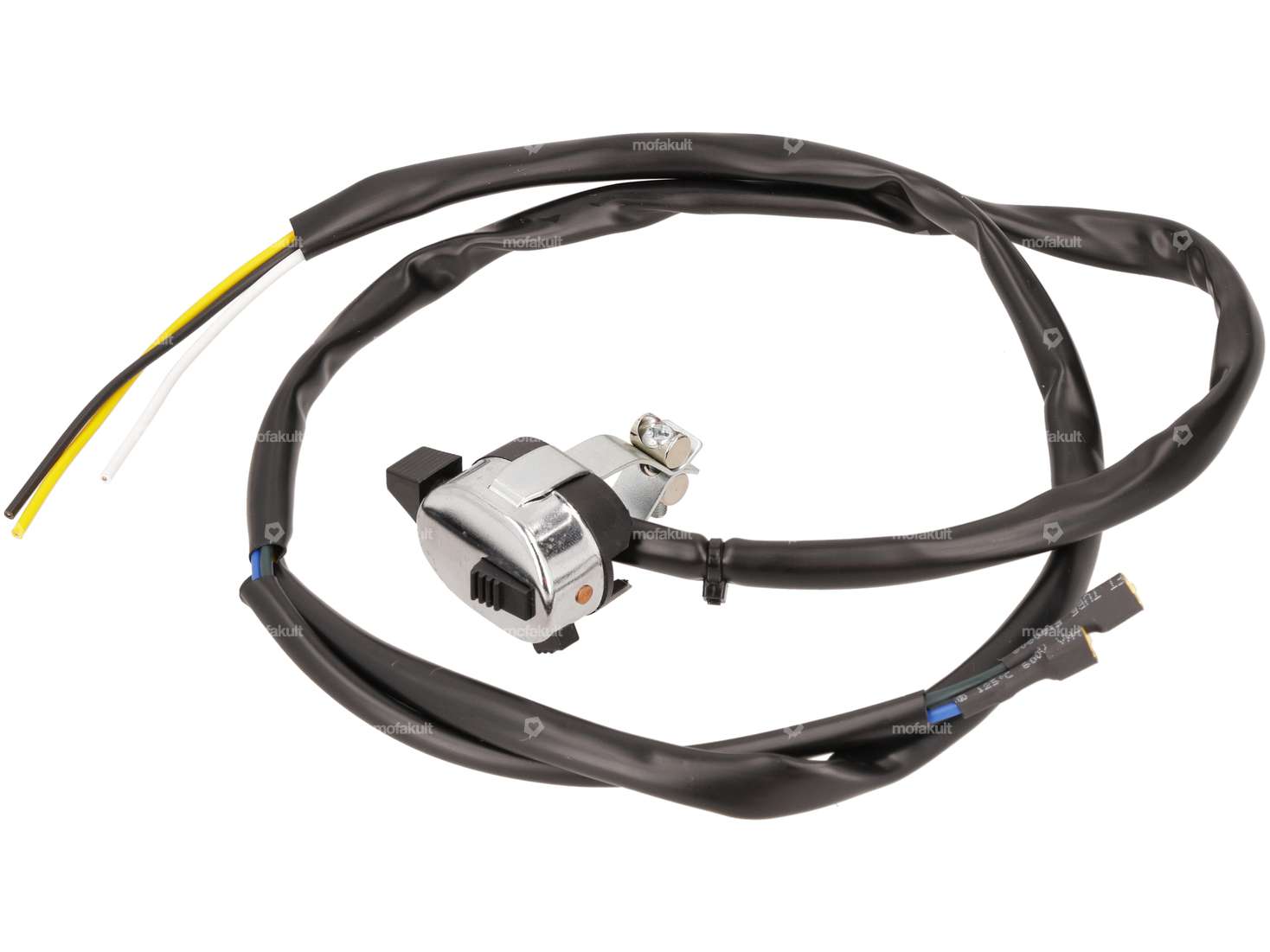 Interruttore luce GPO con cablaggio base versione cromata Carousel Image 1