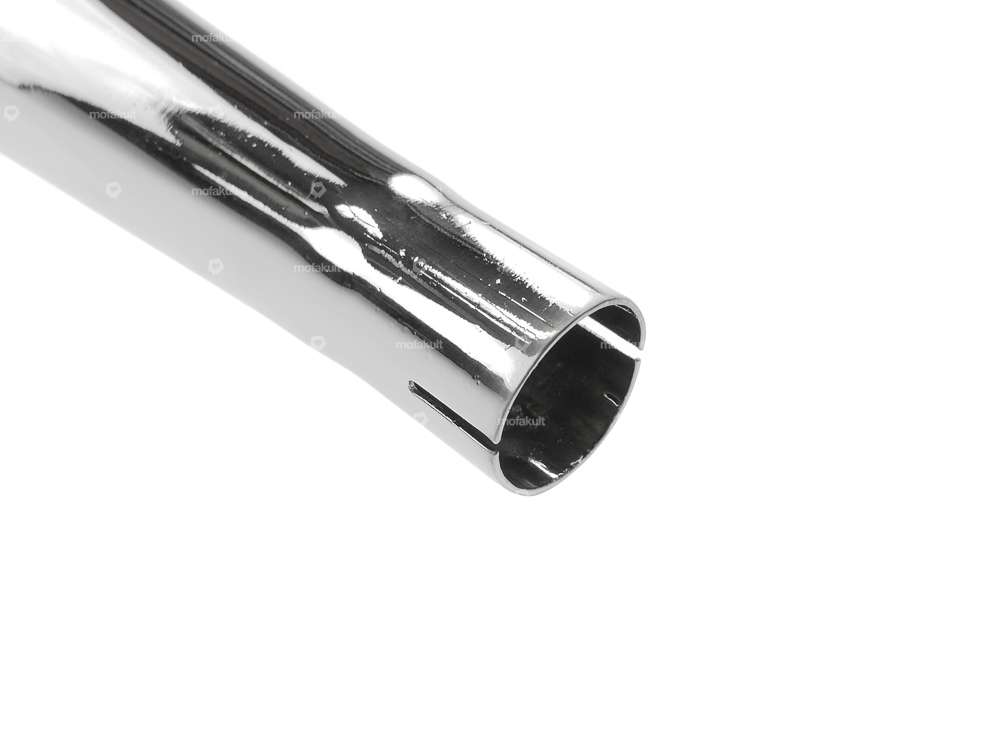 Sigaro di scarico Ø 26 / 60 mm cromato | Zündapp Carousel Image 2