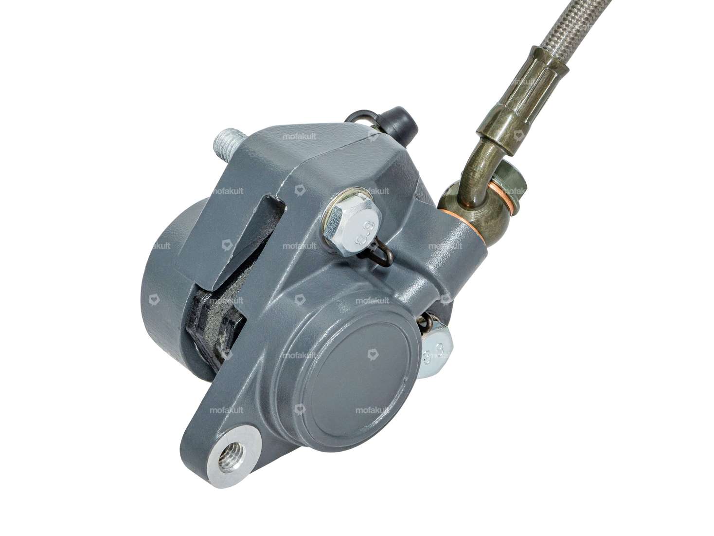 Pinza freno, tubo freno e leva freno per forcelle EBR Carousel Image 4