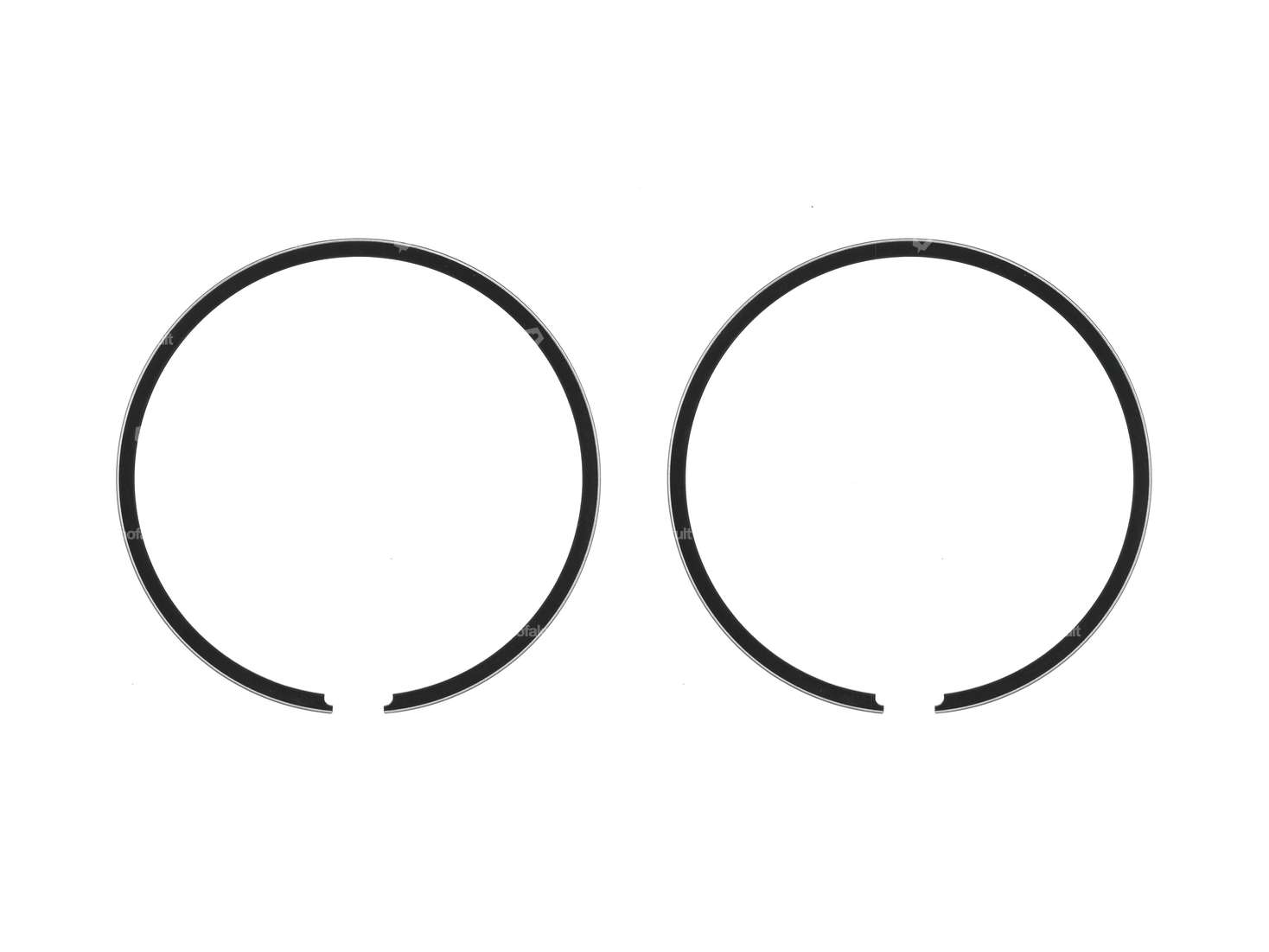 Fasce elastiche Airsal 43,5 mm (coppia) | Sachs 504, 505, 535 Carousel Image 1