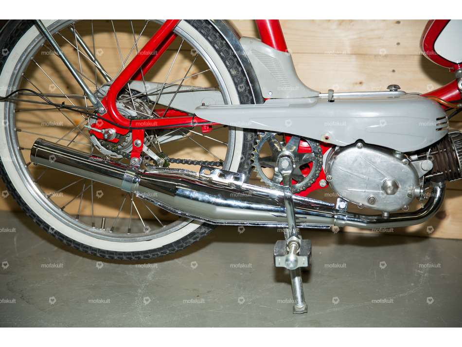 swiing® ingenious Auspuffkrümmer 28 mm schwarz | Puch X30 Velux Carousel Image 6