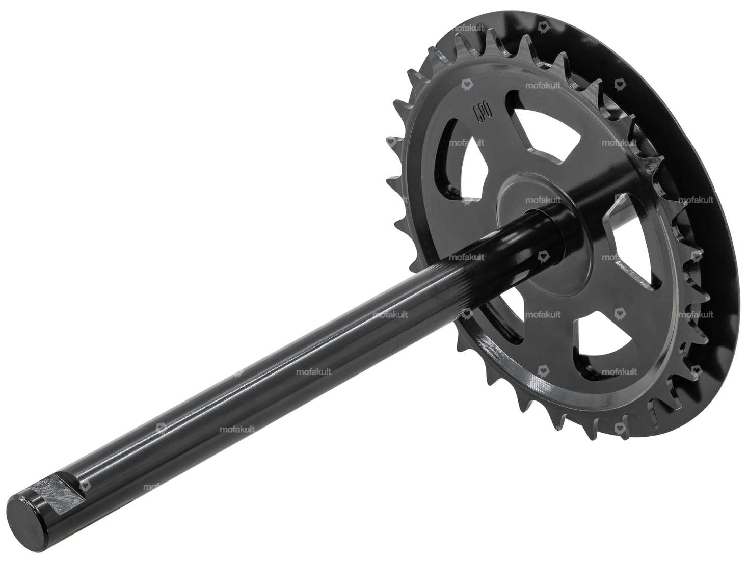 Pedale GPO asse 28 T. chiave nera | Piaggio Ciao Carousel Image 2