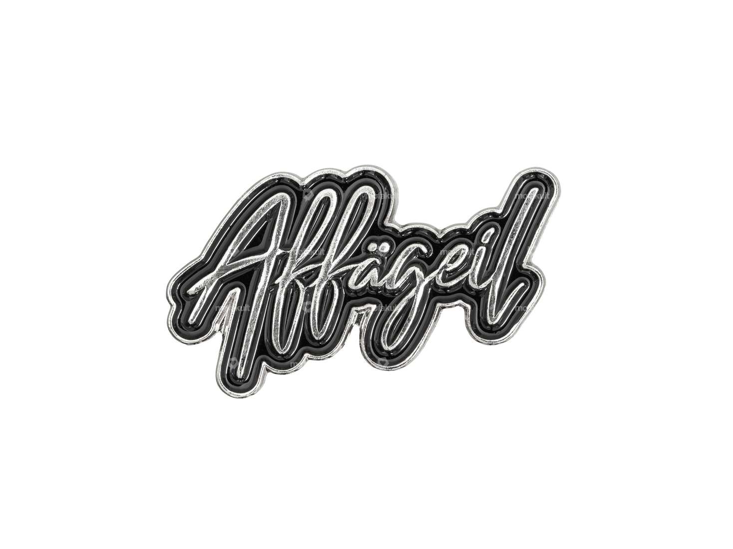 mk-Merch Pin «Affägeil» 30 x 18 mm Carousel Image 1