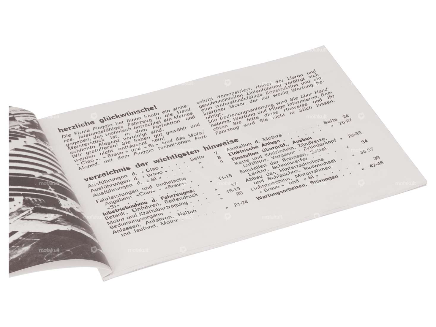 Istruzioni per l'uso | Piaggio Ciao, SI, Bravo Carousel Image 2