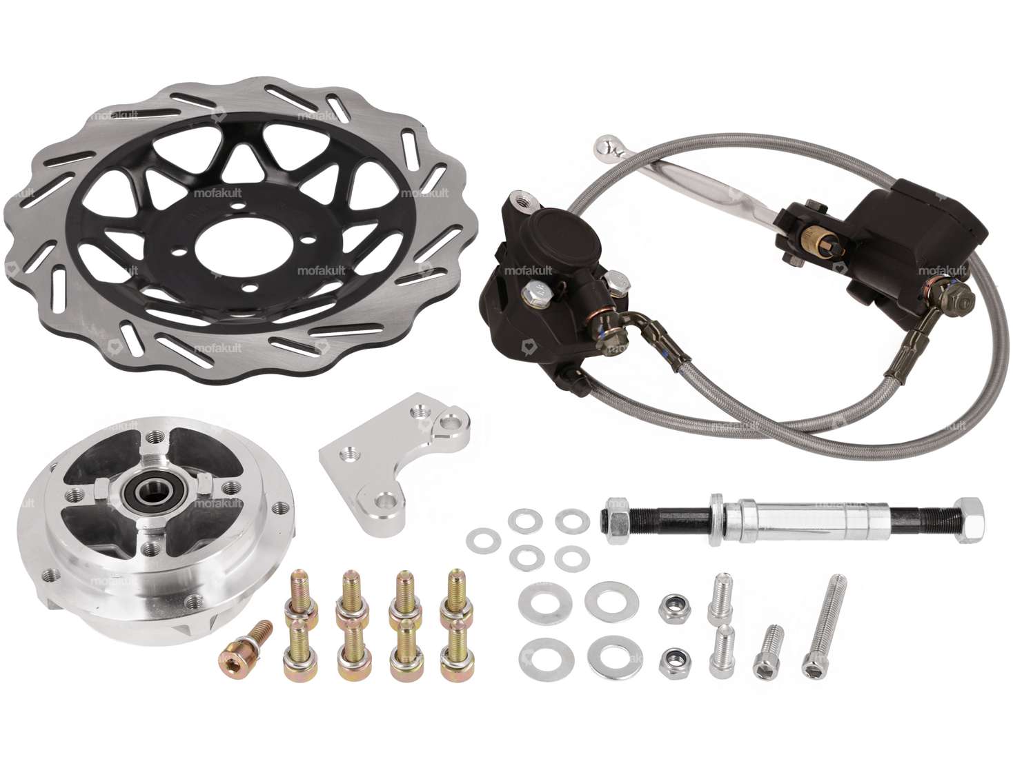 Scheibenbremse-Set für Gussfelge & EBR Gabel | Puch Carousel Image 1