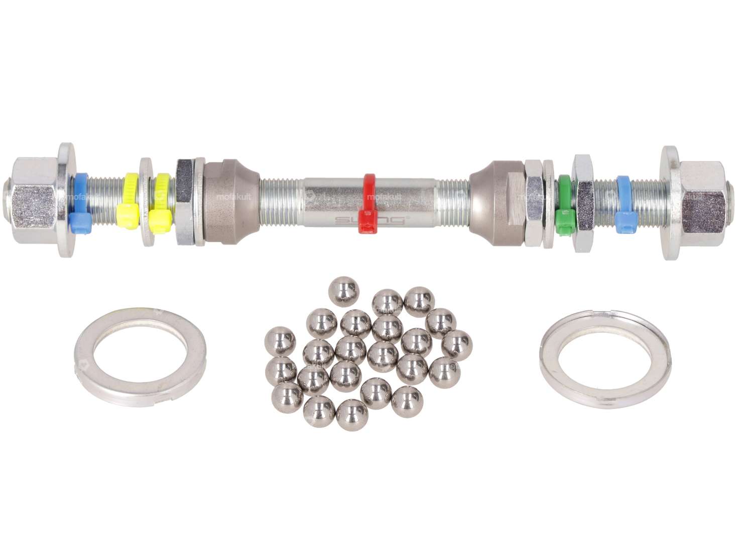 swiing® set perno ruota anteriore rinvigorito | Piaggio SI Carousel Image 1