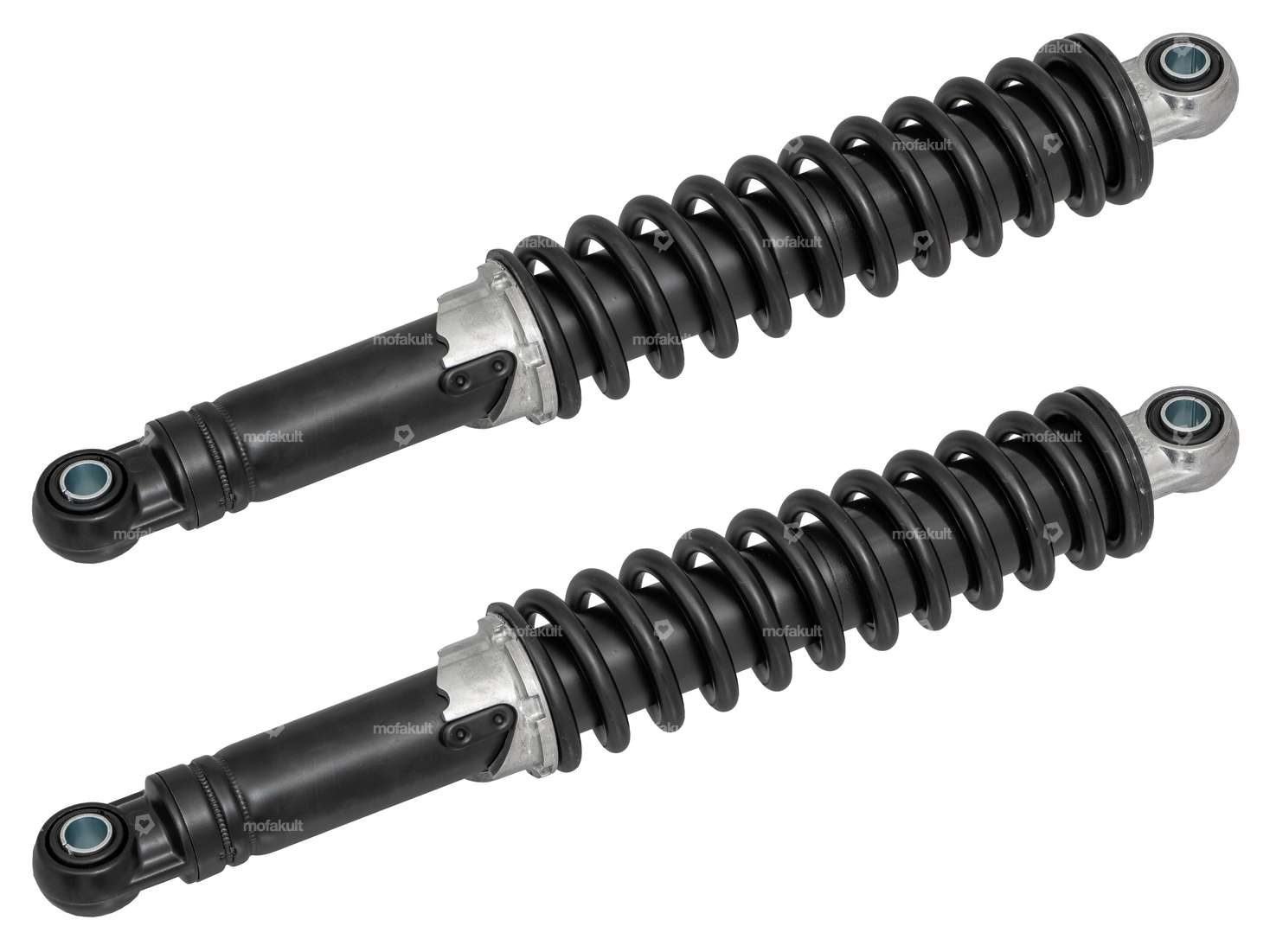 Stossdämpfer 30 cm schwarz (Paar) original | Pony Cross 521 (P8020) Carousel Image 1