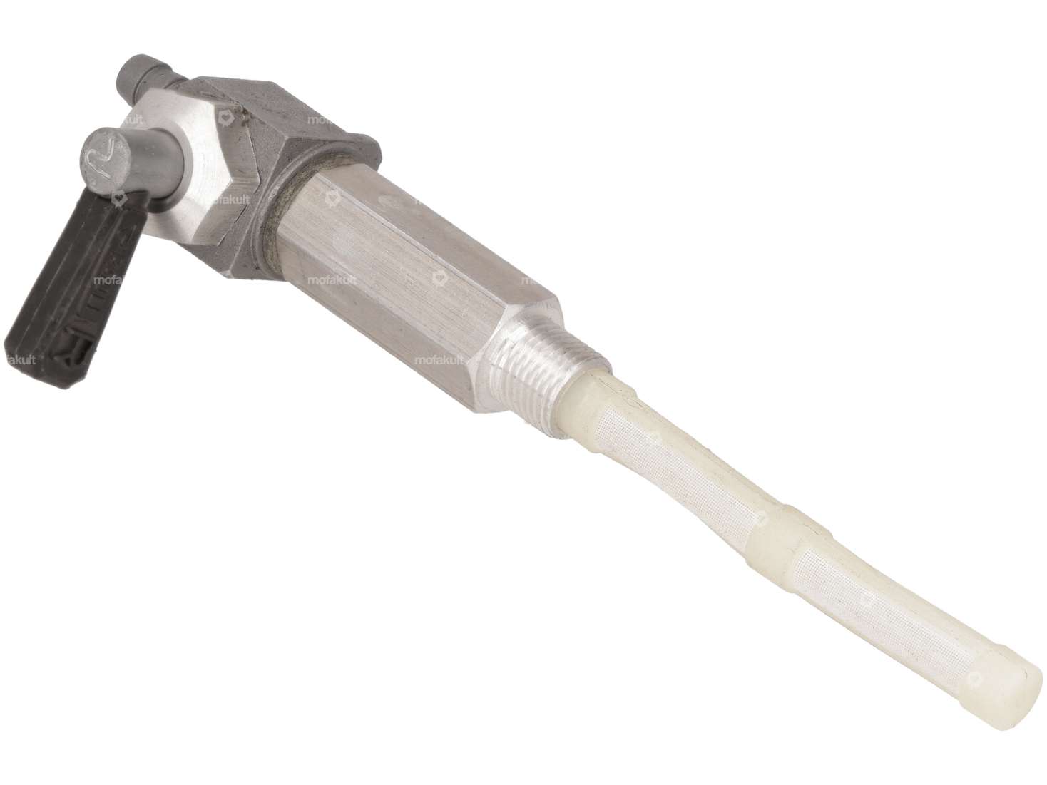 Rubinetto benzina verticale M10x1 (da avvitare) verso il basso NOS | Fantic Issimo Carousel Image 3