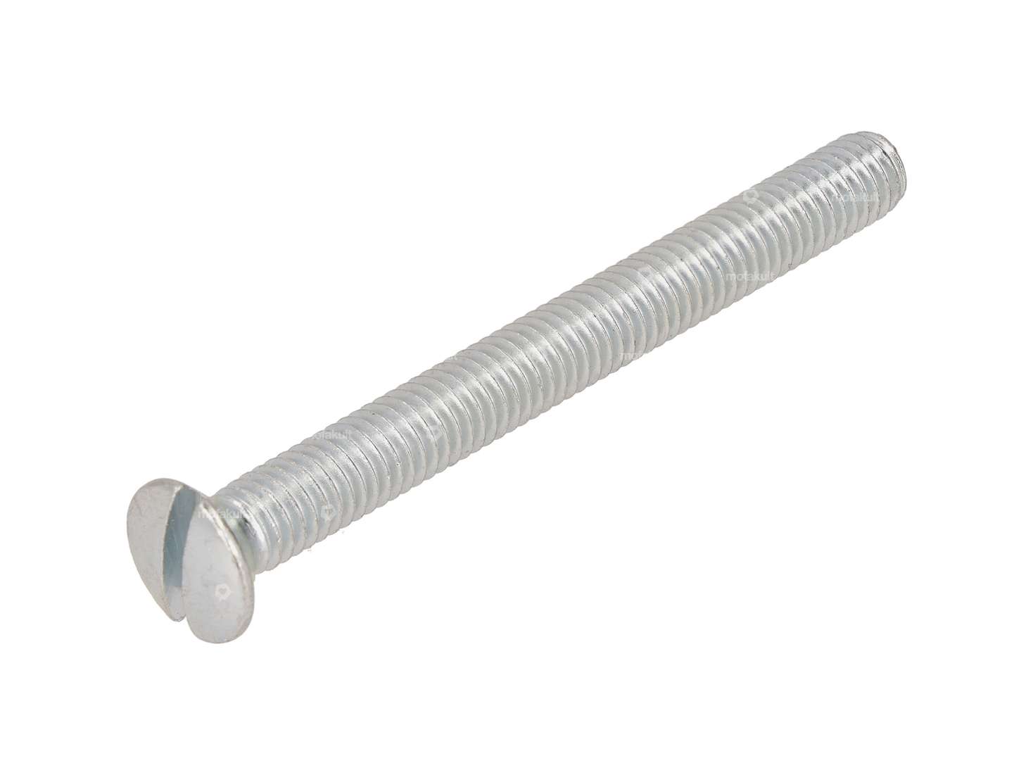 M6x60 slotted countersunk head screw, galvanized Carousel Image 1